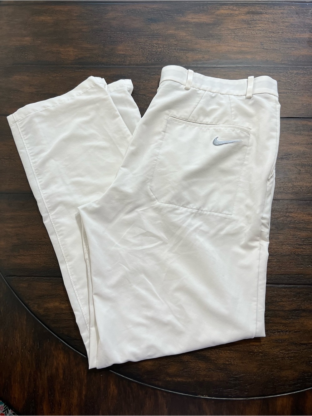Nike Golf Flex Hybrid Standard Fit Men’s Size 34x32 Woven White Pants 921751-100